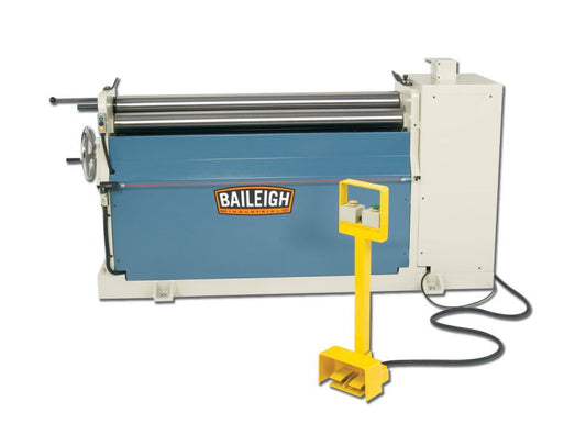 Baileigh Part Number PR-510; 220V 3Phase Hydraulic Plate Roll. 5' Length 10 Gauge Mild Steel Capacity
