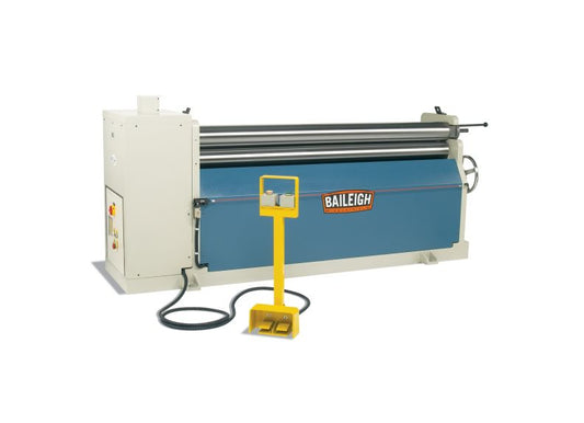 Baileigh Part Number PR-609; 220V 3Phase Hydraulic Plate Roll. 6' Length 9 Gauge Mild Steel Capacity