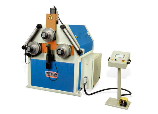 Baileigh Part Number R-CNC120; 480V 3Phase Computer Controlled Hydraulic Bending Machine, includes Arc Meter