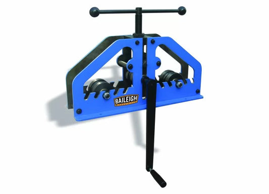 Baileigh Part Number R-M7; Manually Powered Ring and Angle Roll Bending Machine.  1-1/2" Schedule 40 Maximum Capacity