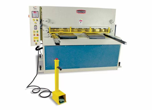 Baileigh Part Number SH-5203-HD-NC; 220V 3Phase Heavy Duty Hydraulic Shear. 52" Length 3 (1/4") Gauge Mild Steel Capacity