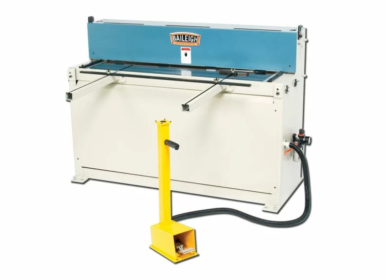Baileigh Part Number SH-5216A; Air Powered Shear, 52' Length, 16 Gauge Mild Steel Capacity, 20 Strokes Per Minute