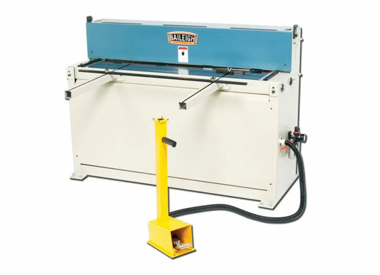 Baileigh Part Number SH-5216A; Air Powered Shear, 52' Length, 16 Gauge Mild Steel Capacity, 20 Strokes Per Minute