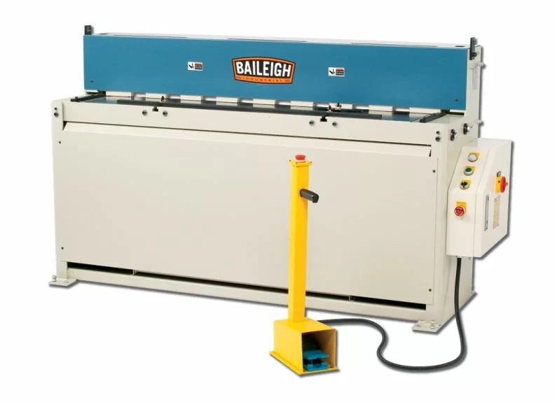 Baileigh Part Number SH-6014; 220V 3Phase Hydraulic Powered Shear. 60" Length 14 Gauge Mild Steel Capacity