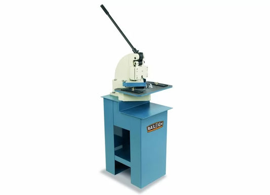 Baileigh Part Number SN-F16-HN; Manually Operated Corner Notcher, 16 Gauge Mild Steel Capacity