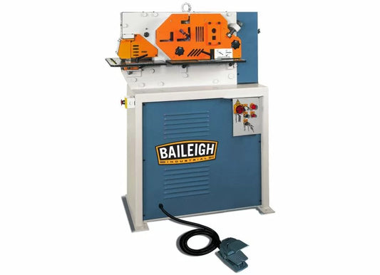 Baileigh Part Number SW-441; 220V 1Phase 44 Ton 4 Station Ironworker