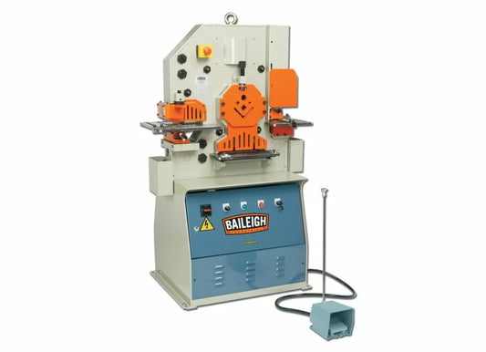 Baileigh Part Number SW-503; 220V 3Phase 50 Ton 5 Station Ironworker