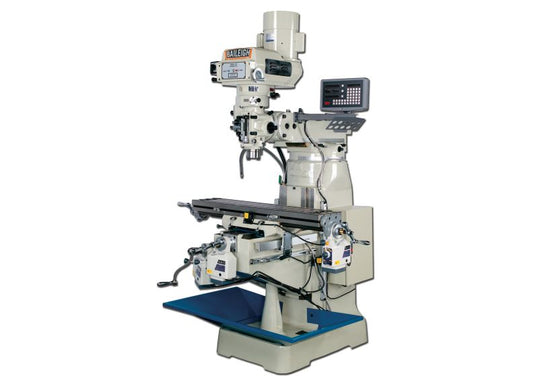 Baileigh Part Number VM-942-1; 220V 1Phase Variable Speed Vertical Milling Machine.  9" x 42" Table