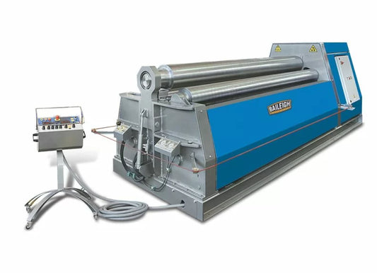 Baileigh Part Number PR-10500-4; 480V 3Phase 60 hz Four Roll Plate Roll.  120" x .5" Mild Steel Capacity