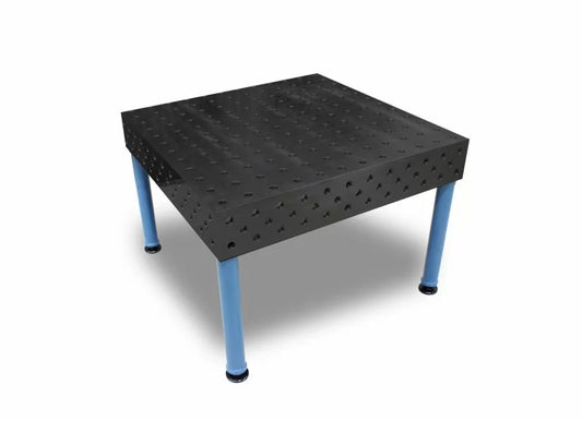 Baileigh Part Number WJT-4747-HD; 47" x 47" Heavy Duty 3D Steel WeldingTable with 5 Fixturing Surfaces
