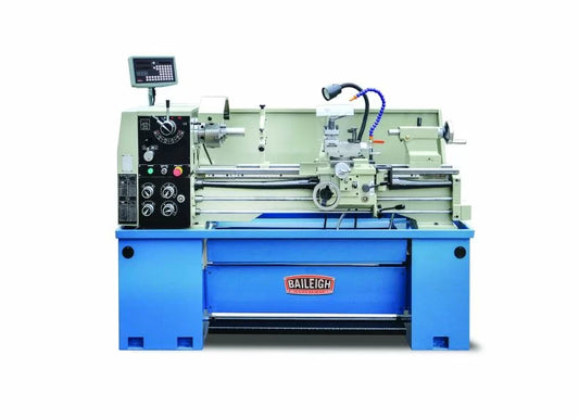 Baileigh Part Number PL-1440E-1.0; 220V 1Phase Lathe, 14" Swing. 40" Length. Includes DRO