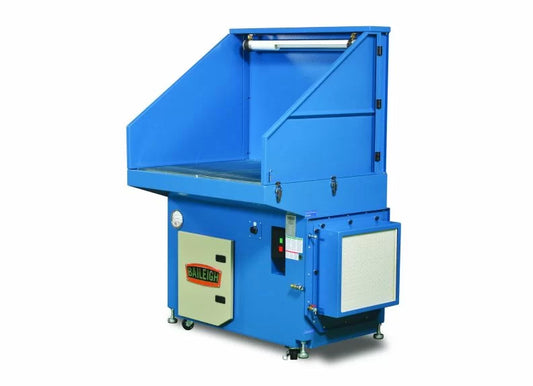 Baileigh Part Number DDTM-4840-HD; 230V 3Ø Metal Downdraft Table 48x40, Air Pulse Clean w/ HEPA Fitler (Side Walls and Work Light Inc.)