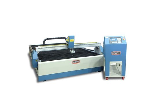 Baileigh Part Number PT-48AH-W; 220V 1Phase 4' x 8' CNC Plasma Cutting Table with Automatic Torch Height Control and Water Table