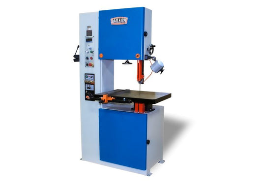 Baileigh Part Number BSV-20VS-V2; Variable Speed Vertical Band Saw with 20" Throat Depth, 220V 60Htz Single Phase