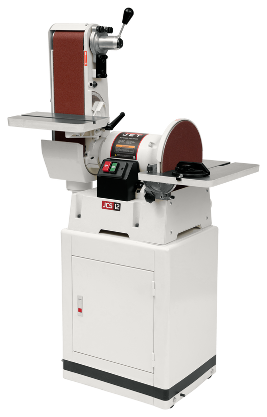 JSG-6CS, 6" x 48" Belt / 12" Disc Sander with Closed Stand, 1.5HP 1PH 115/230V