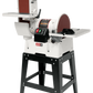 JSG-6DCK, 6" x 48" Belt / 12" Disc Sander with Open Stand, 1.5HP 1PH 115/230V
