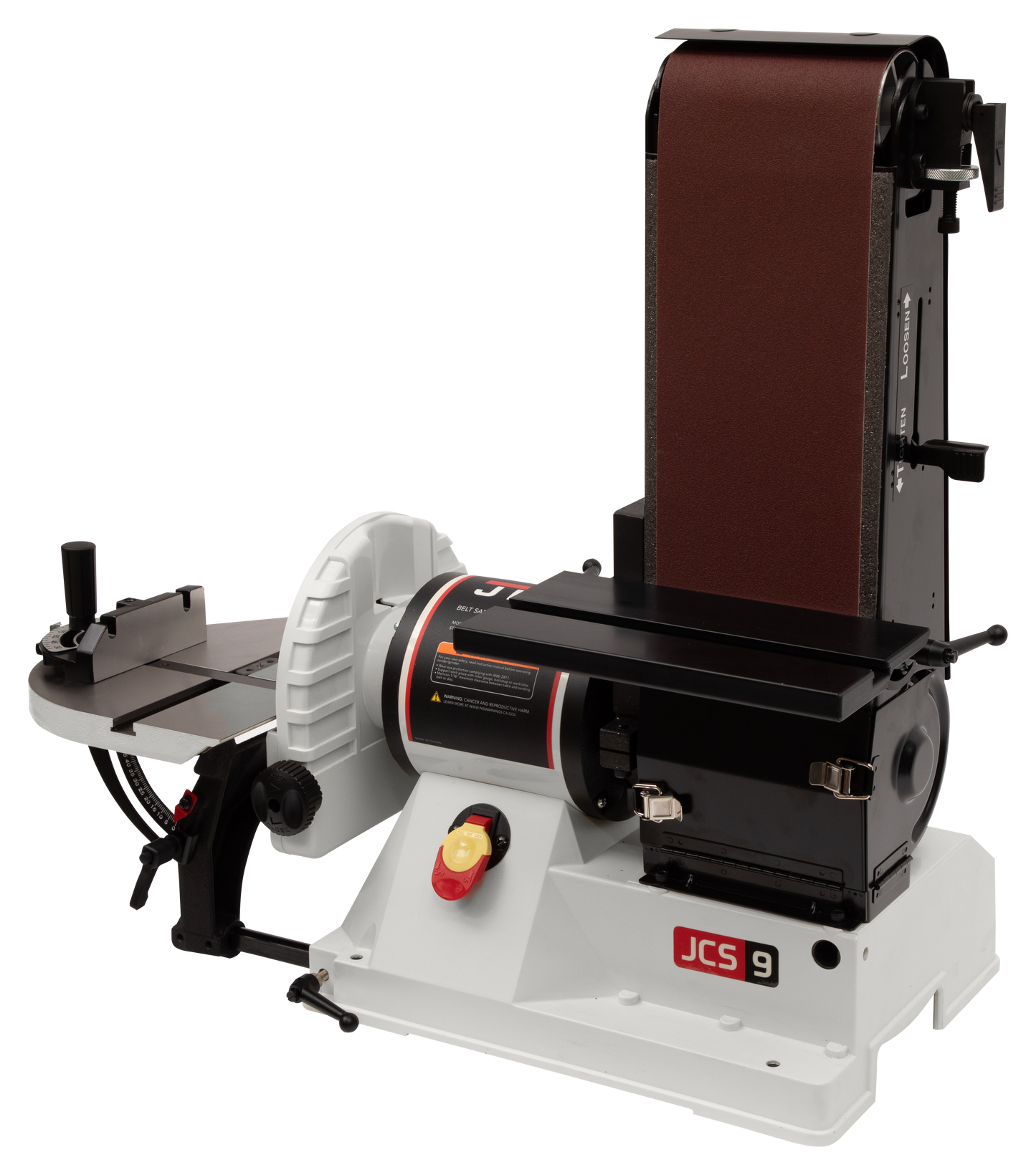 JSG-96, Benchtop 6" x 48" Belt / 9" Disc Sander, 3/4HP 1Ph, 115V