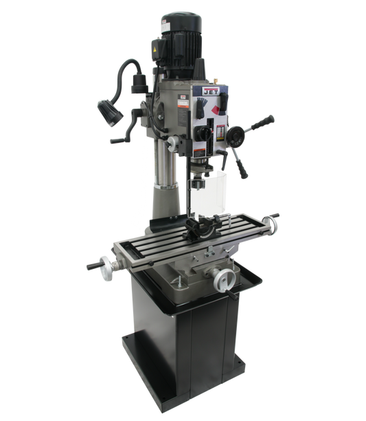 JMD-40GH Geared Head Mill Drill with Newall NMS300 2Axis DRO & X-Powerfeed