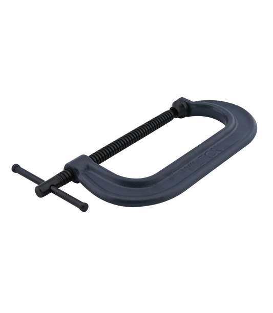 806, 800 Series Standard Depth Drop Forged C-Clamp, 0 - 6” Opening, 2-15/16” Throat