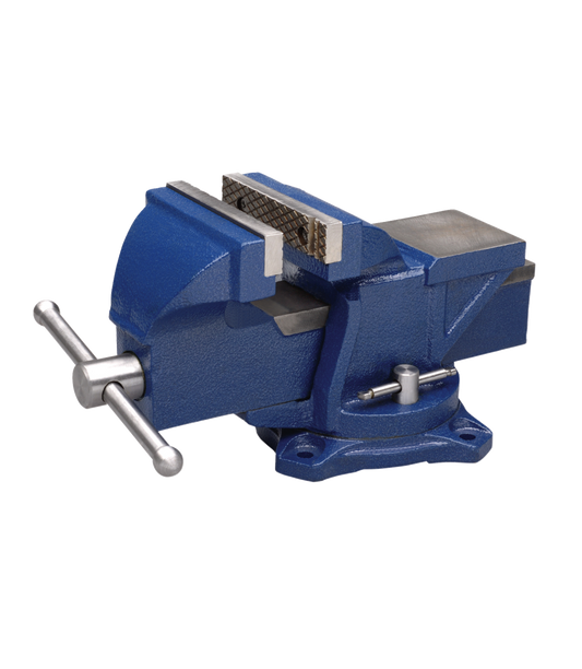 General Purpose 4” Jaw Bench Vise with Swivel Base