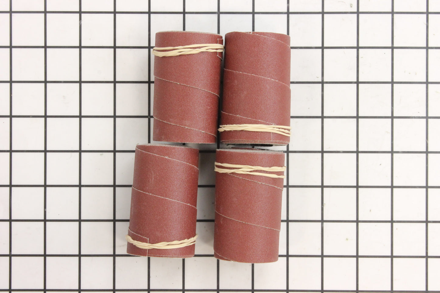 Ready-To-Wrap Abrasives, 150 Grit, 4-Wraps in Box (fits 16-32)