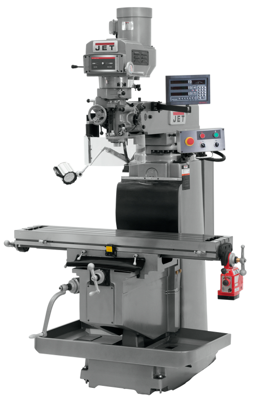 JTM-1254RVS With Newall DP700 DRO & X Powerfeed