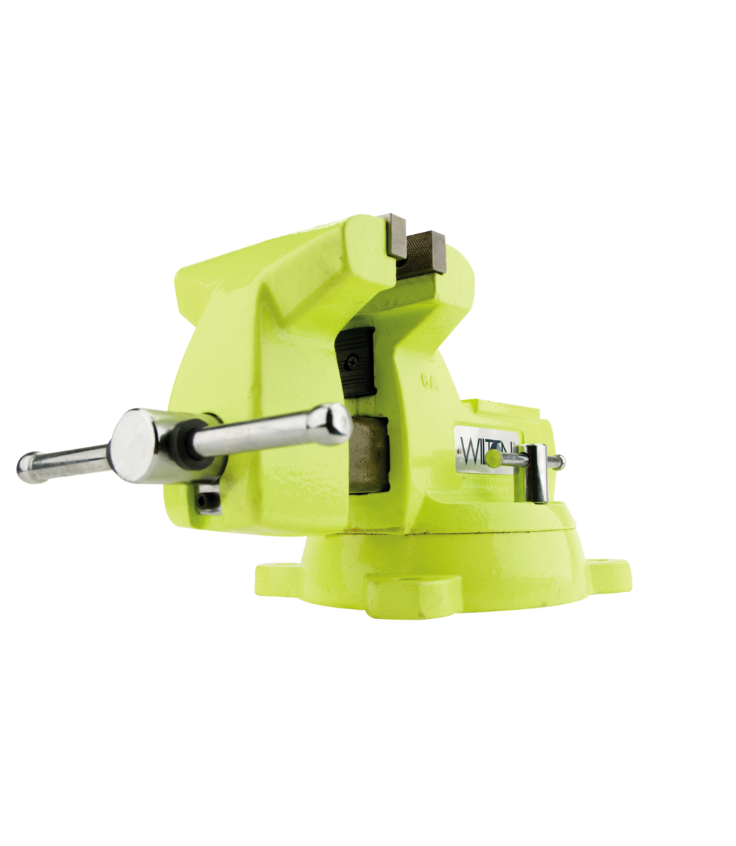 1550, High-Visibility Safety 5” Vise with Swivel Base