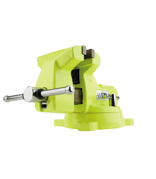 1550, High-Visibility Safety 5” Vise with Swivel Base