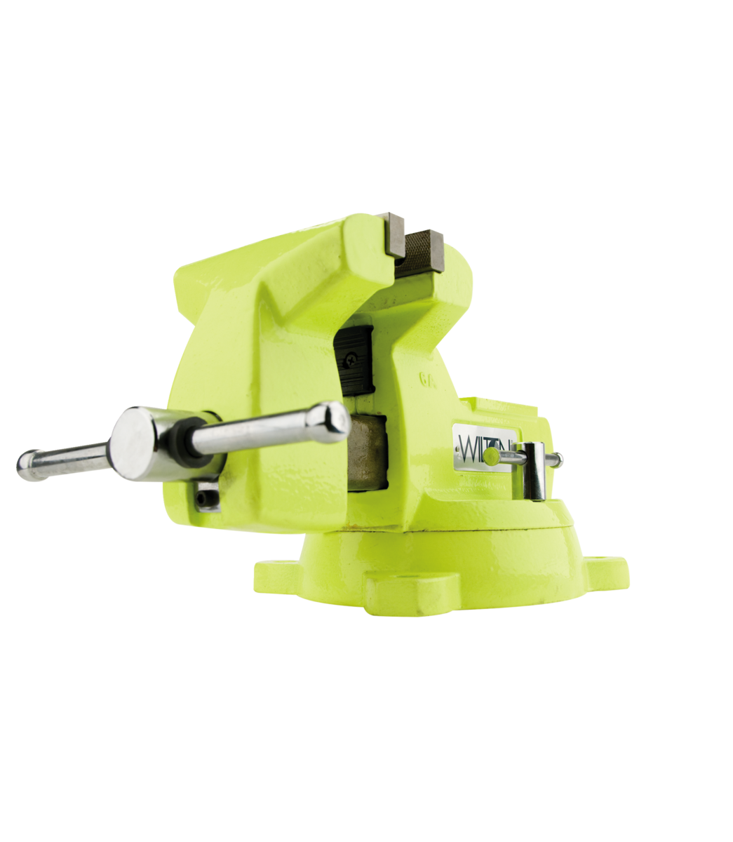 1560, High-Visibility Safety 6” Vise with Swivel Base