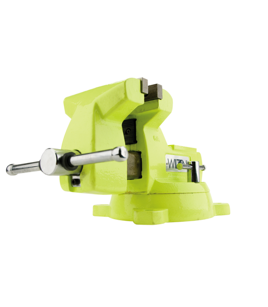 1560, High-Visibility Safety 6” Vise with Swivel Base