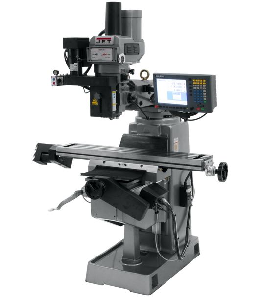 JTM-4VS Mill With 3-Axis ACU-RITE G-2 MILLPWR CNC With Air Powered Draw Bar
