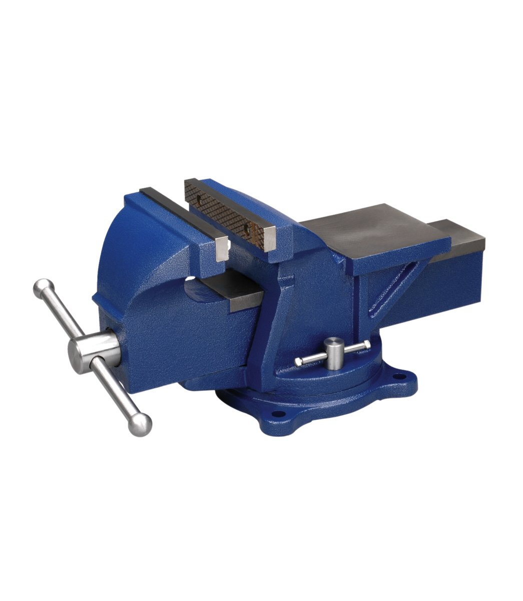 General Purpose 6” Jaw Bench Vise with Swivel Base