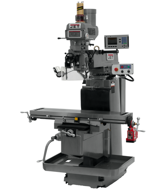 JTM-1254VS With  ACU-RITE   203 3X (K) DRO,  X Powerfeed & Air Power Drawbar