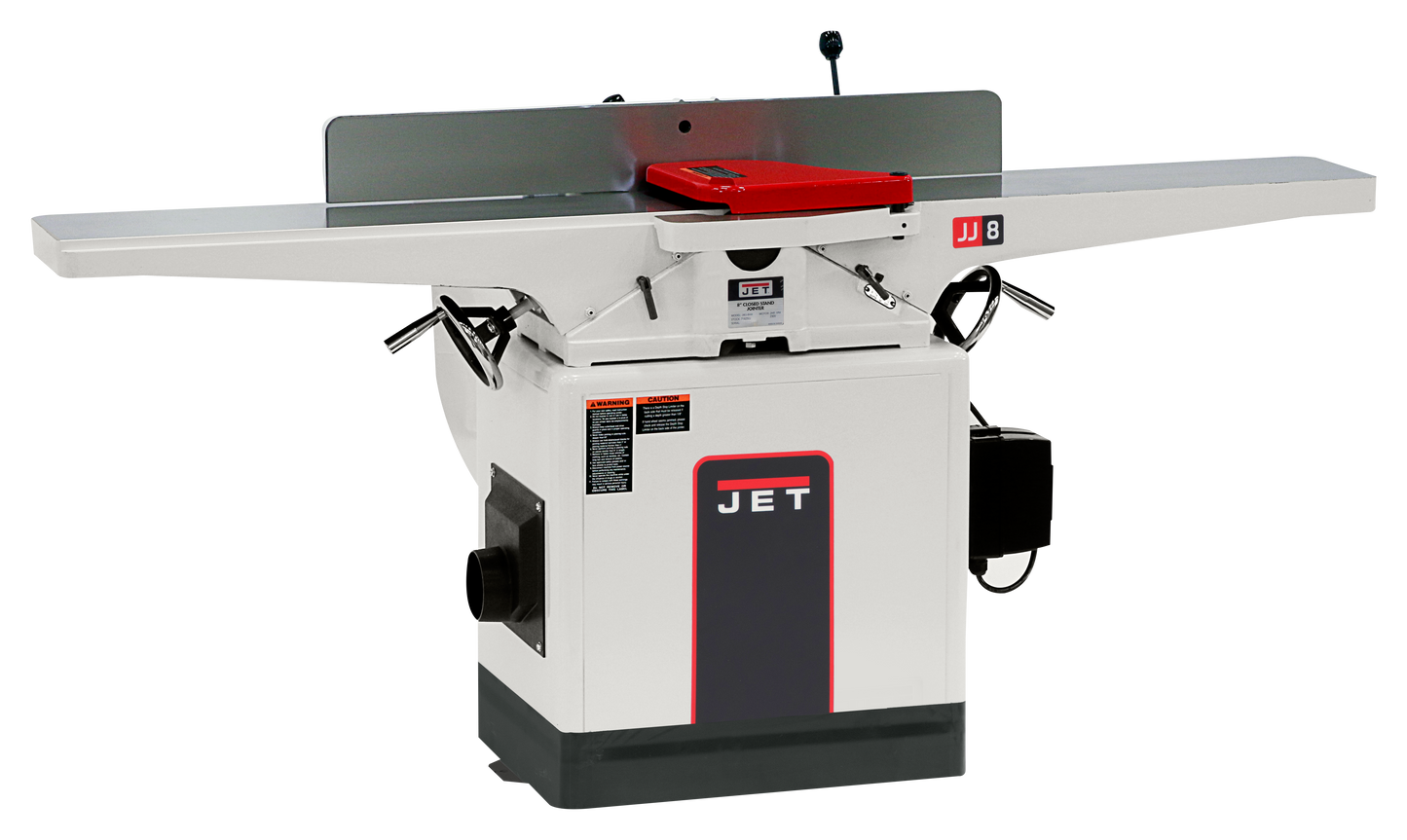 JWJ-8CS 8" Jointer, 2HP 1PH 230V