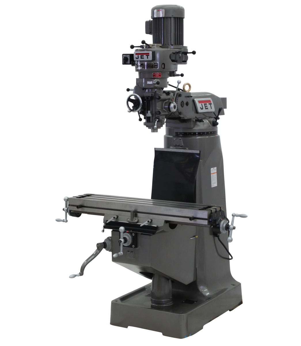 JTM-1 Mill With 3-Axis Newal NMS300 DRO (Knee)