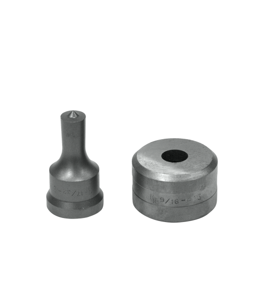 17/32" Round Punch & Die Set