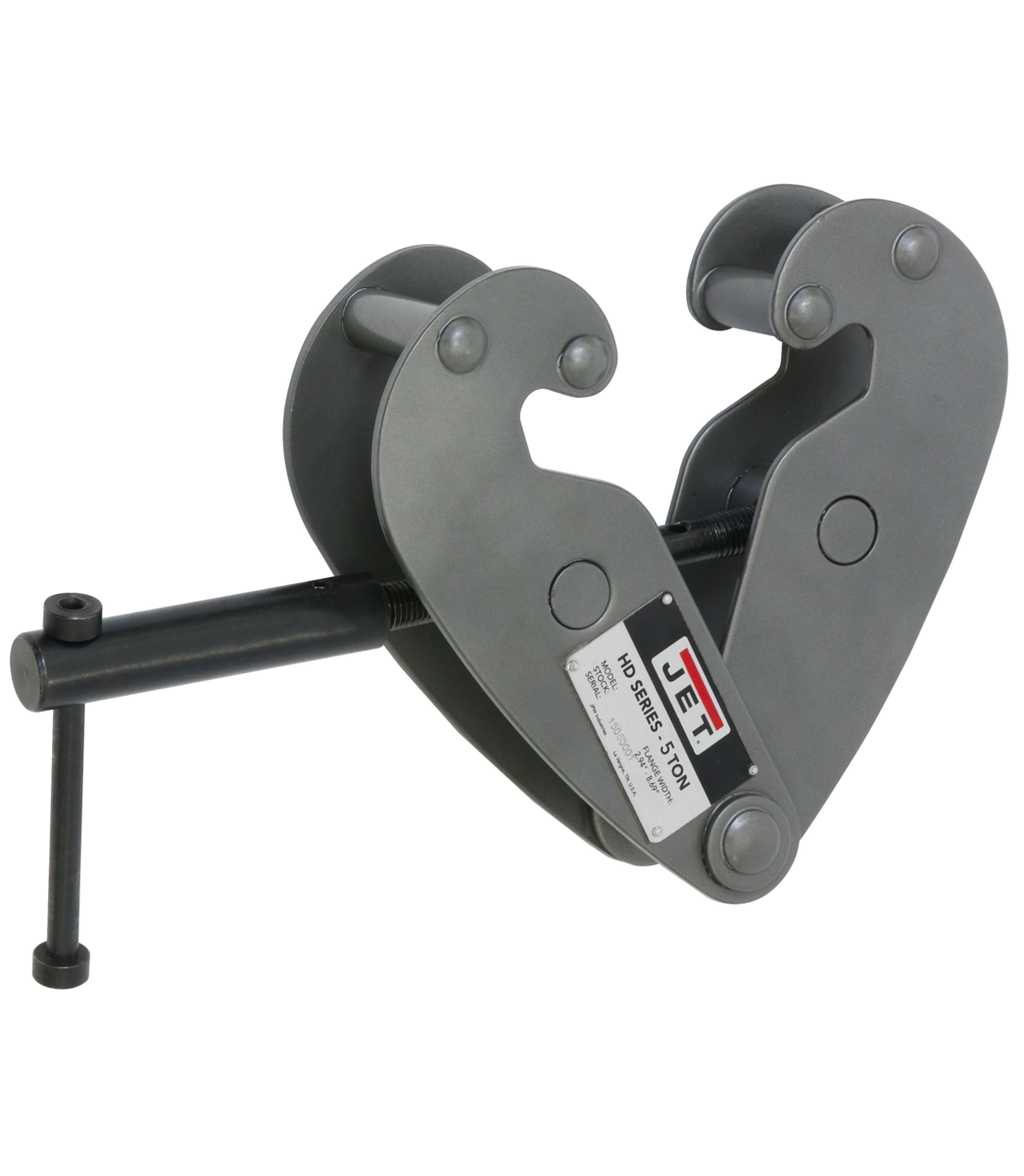 HD-5T, 5 Ton, Large Capacity Beam Clamps