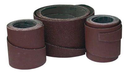 Ready-To-Wrap Abrasive, 220 Grit, 3-Wraps in Box (fits 22-44)