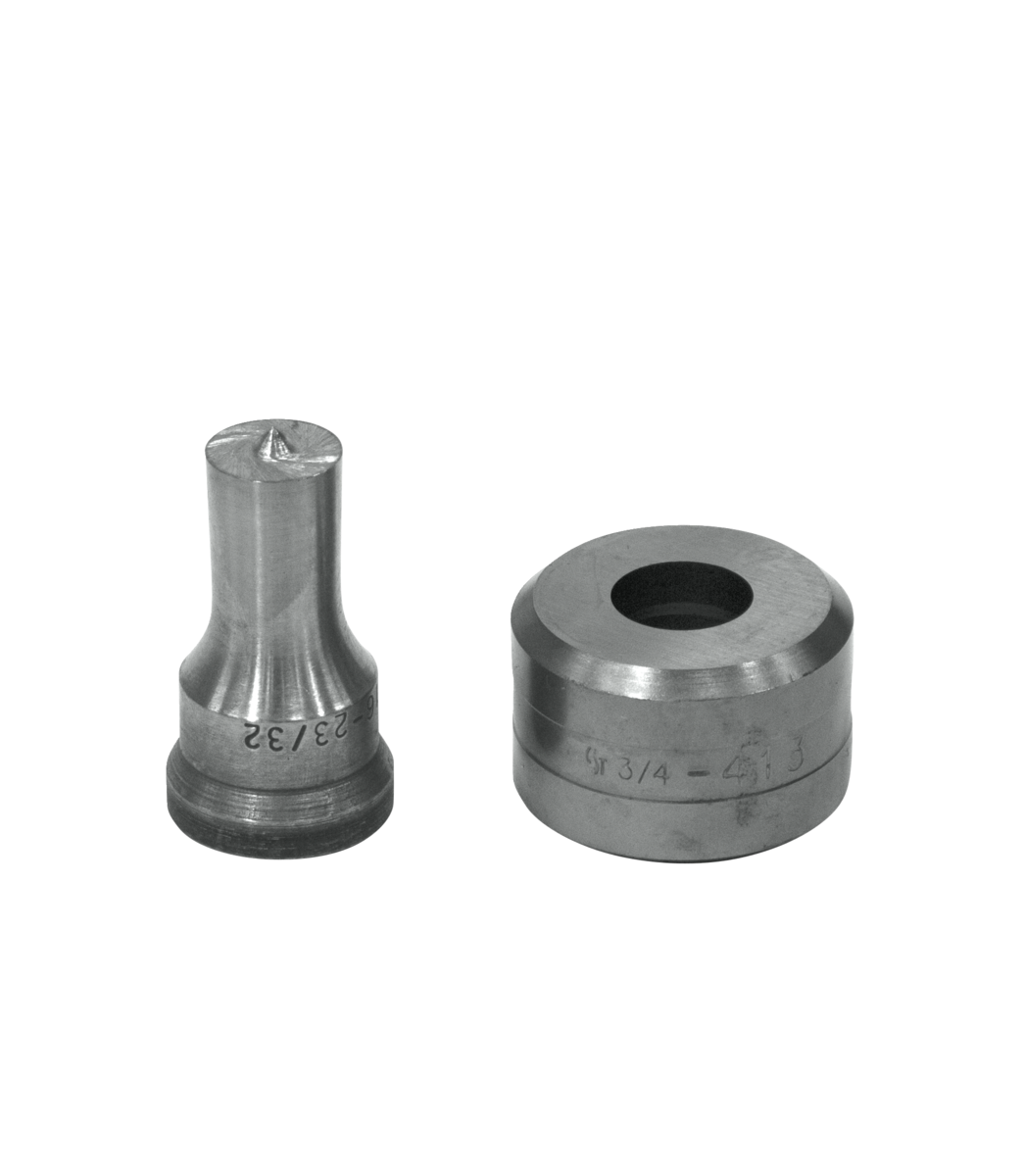 23/32" Round Punch & Die Set