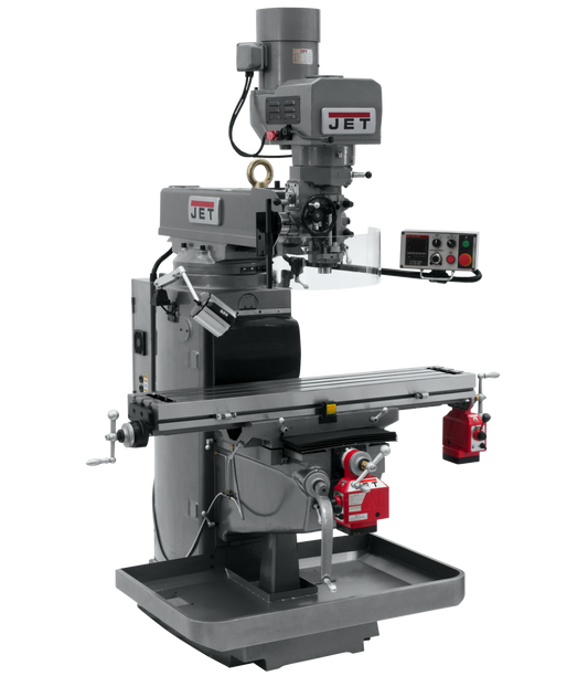 JTM-1050EVS2/230 Mill With X and Y-Axis Powerfeeds