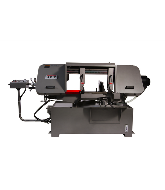 HBS-1220MSAH, 12" x 20" Semi-Automatic Horizontal Bandsaw with Hydraulic Vise