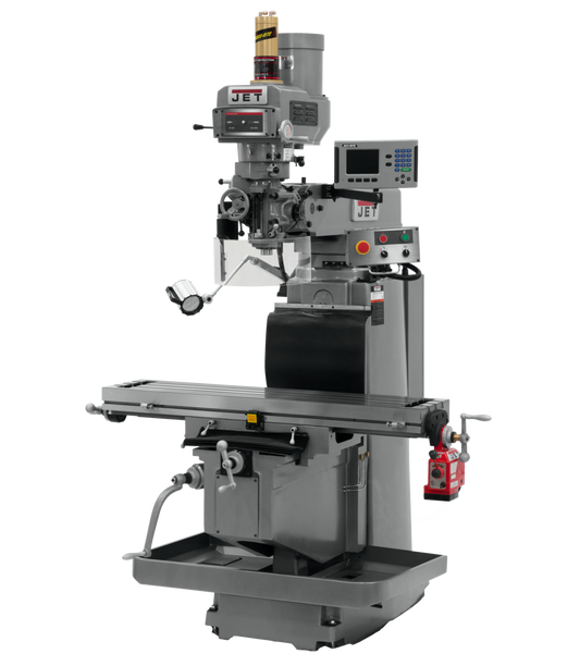 JTM-1254RVS With  ACU-RITE 203 DRO,  X Powerfeed & Air Power Drawbar