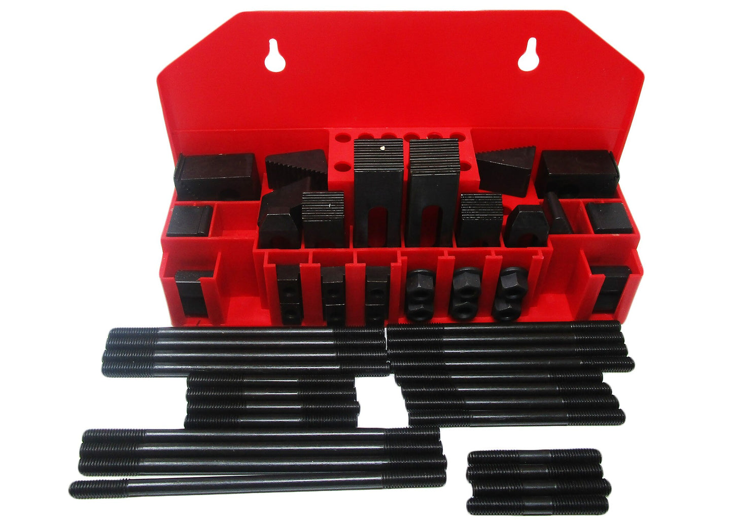 CK-38, 52-Piece Clamping Kit with Tray for 3/8" T-Slot