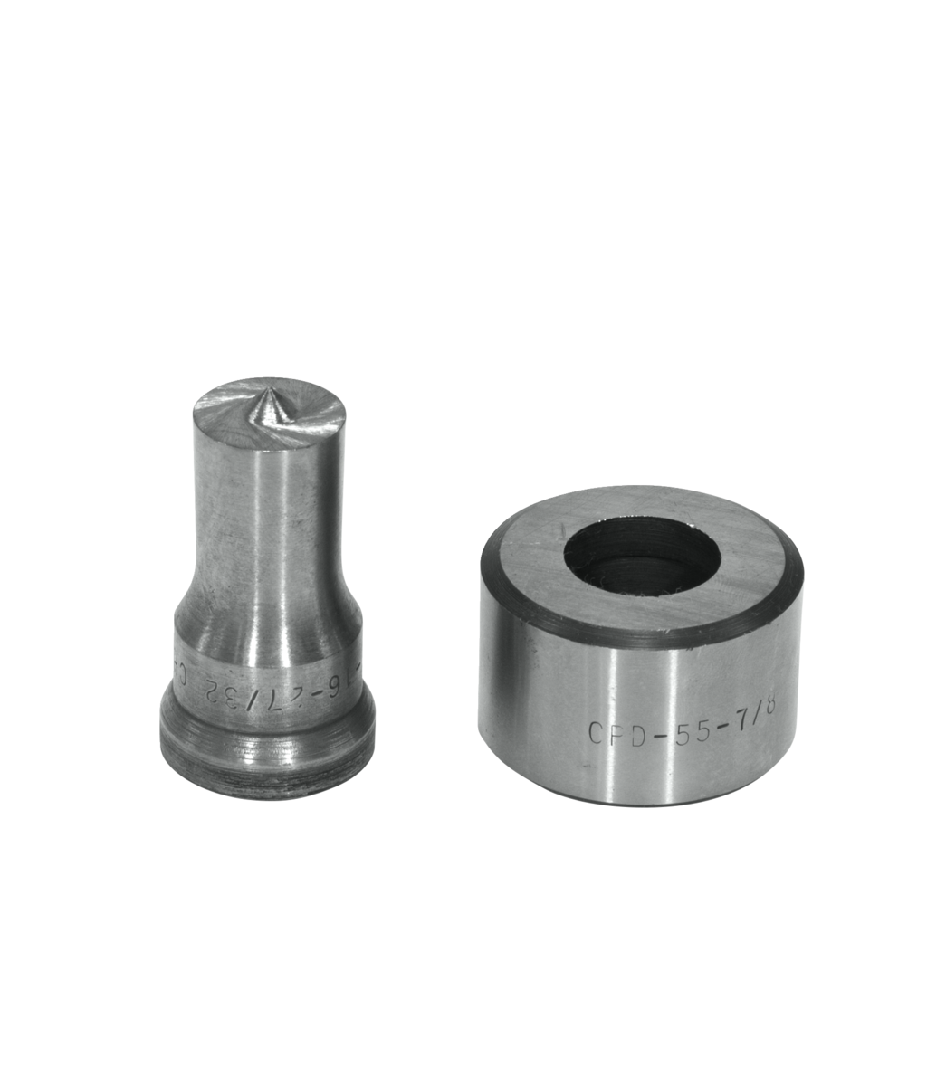 27/32" Round Punch & Die Set