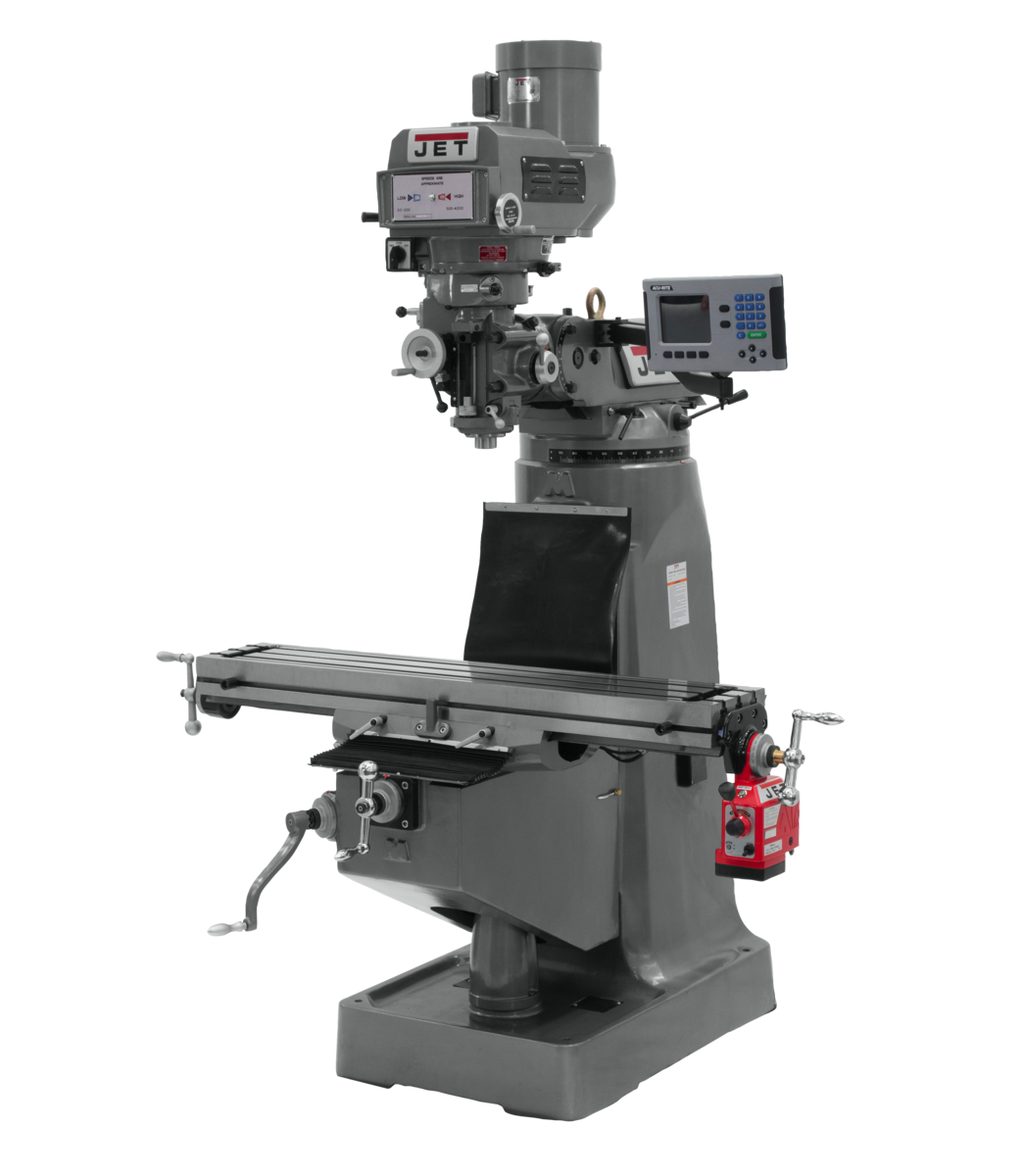 JTM-4VS-1 Mill With X-Axis Powerfeed