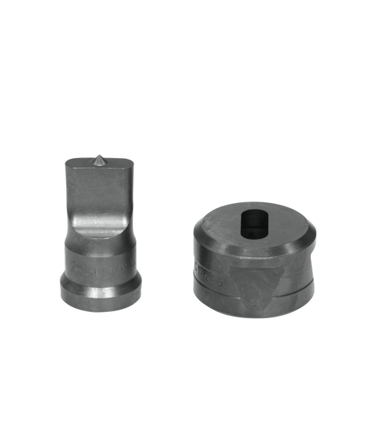 3/8x1 Oblong Punch & Die Set with Key-Way