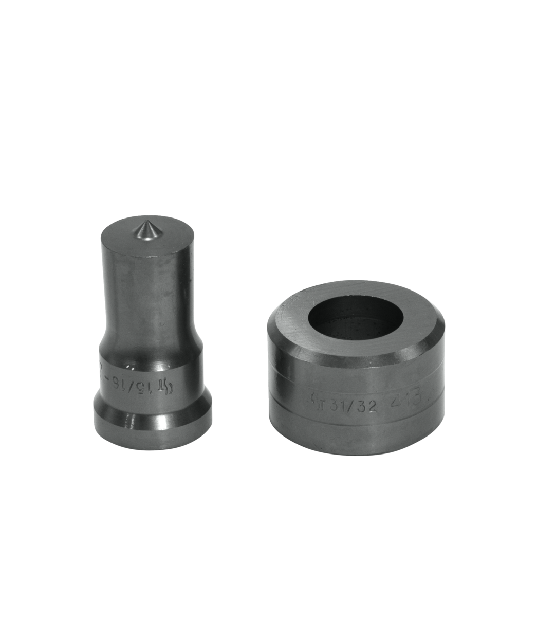 15/16" Round Punch & Die Set
