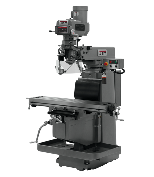 JTM-1254RVS With Newall DP700 3X (K) DRO,  X,Y&Z  Powerfeeds