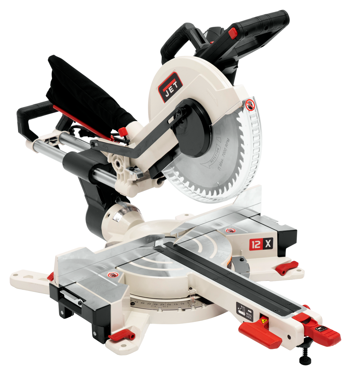 JET 12 Dual Bevel Miter Saw JMS-12X