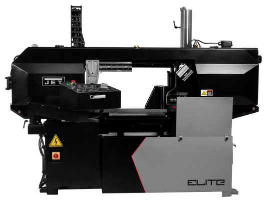 ECB-1422V Elite 14" x 22" Dual Column Varirable Speed Semi Automatic Bandsaw  5HP, 230/460V, 3Ph